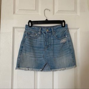 AEO Festival denim skirt